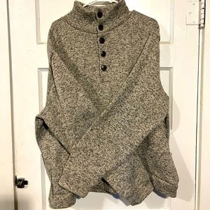 Sweater with buttons